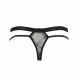 Чоловічі прозорі стринги Passion 029 Thong Collin S/M Black, сітка Чоловічі прозорі стринги Passion 029 Thong Collin S/M Black, сітка
