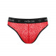 Чоловічі напівпрозорі труси Passion 031 Slip Mike L/XL Red, під леопард Чоловічі напівпрозорі труси Passion 031 Slip Mike L/XL Red, під леопард
