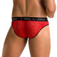 Чоловічі напівпрозорі труси Passion 031 Slip Mike L/XL Red, під леопард Чоловічі напівпрозорі труси Passion 031 Slip Mike L/XL Red, під леопард