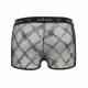 Чоловічі прозорі боксери Passion 032 Short James XXL/XXXL Black, сітка Чоловічі прозорі боксери Passion 032 Short James XXL/XXXL Black, сітка