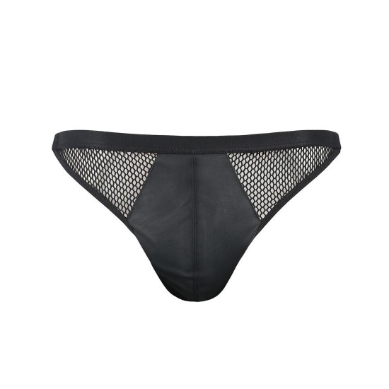 Чоловічі відкриті сліпи Passion 034 Open Luke XXL/XXXL Black, екошкіра Чоловічі відкриті сліпи Passion 034 Open Luke XXL/XXXL Black, екошкіра