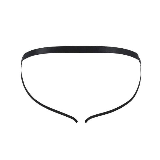 Чоловічі відкриті сліпи Passion 034 Open Luke XXL/XXXL Black, екошкіра Чоловічі відкриті сліпи Passion 034 Open Luke XXL/XXXL Black, екошкіра