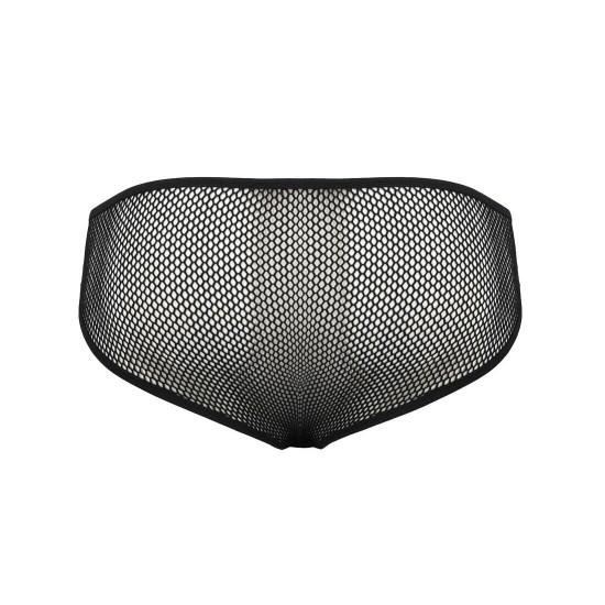 Чоловічі труси зі шнурівкою Passion 035 Slip Richard XXL/XXXL Black, екошкіра, сітка Чоловічі труси зі шнурівкою Passion 035 Slip Richard XXL/XXXL Black, екошкіра, сітка