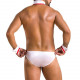 Комплект еротичної чоловічої білизни Passion 037 Gregory XXL/XXXL White, труси, комірець, манжети Комплект еротичної чоловічої білизни Passion 037 Gregory XXL/XXXL White, труси, комірець, манжети