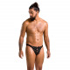Чоловічі сліпи на шнурівці Passion 044 Slip Ben S/M Black, екошкіра, люверси Чоловічі сліпи на шнурівці Passion 044 Slip Ben S/M Black, екошкіра, люверси