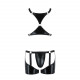 Комплект еротичної чоловічої білизни Passion 047 Set John XXL/XXXL Black, труси, портупея Комплект еротичної чоловічої білизни Passion 047 Set John XXL/XXXL Black, труси, портупея