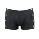 Чоловічі шкіряні боксери із заклепками Passion 048 Short David L/XL Black Чоловічі шкіряні боксери із заклепками Passion 048 Short David L/XL Black