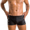 Чоловічі шкіряні боксери із заклепками Passion 048 SHORT DAVID XXL/XXXL Black