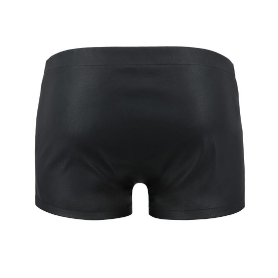 Чоловічі шкіряні боксери із заклепками Passion 048 Short David XXL/XXXL Black Чоловічі шкіряні боксери із заклепками Passion 048 Short David XXL/XXXL Black