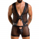 Комплект чоловічої білизни на шнурівці Passion 053 Set William S/M Black, жилет, боксери Комплект чоловічої білизни на шнурівці Passion 053 Set William S/M Black, жилет, боксери