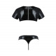 Комплект чоловічої білизни під латекс Passion 057 Set Peter XXL/XXXL Black, кроп-топ, стринги Комплект чоловічої білизни під латекс Passion 057 Set Peter XXL/XXXL Black, кроп-топ, стринги