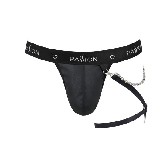 Чоловічі трусики танга з підв’язкою Passion 058 Thong Bill L/XL Black Чоловічі трусики танга з підв’язкою Passion 058 Thong Bill L/XL Black
