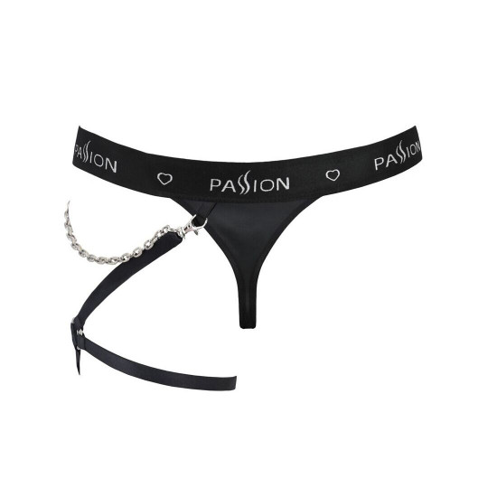 Чоловічі трусики танга з підв’язкою Passion 058 Thong Bill XXL/XXXL Black Чоловічі трусики танга з підв’язкою Passion 058 Thong Bill XXL/XXXL Black