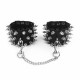 Наручники з шипами Art of Sex - Rose Spiked Leather Handcuffs, натуральна шкіра Наручники з шипами Art of Sex - Rose Spiked Leather Handcuffs, натуральна шкіра