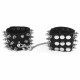 Наручники з шипами Art of Sex - Rose Spiked Leather Handcuffs, натуральна шкіра Наручники з шипами Art of Sex - Rose Spiked Leather Handcuffs, натуральна шкіра