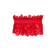 Ажурна підв’язка Obsessive Amor Cherris garter, red Ажурна підв’язка Obsessive Amor Cherris garter, red