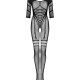 Сітчастий бодістокінг з імітацією підв’язок Obsessive Bodystocking G329 XL/XXL, black, з доступом Сітчастий бодістокінг з імітацією підв’язок Obsessive Bodystocking G329 XL/XXL, black, з доступом