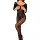 Сітчастий бодістокінг з імітацією підв’язок Obsessive Bodystocking G329 XL/XXL, black, з доступом Сітчастий бодістокінг з імітацією підв’язок Obsessive Bodystocking G329 XL/XXL, black, з доступом