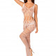 Сітчастий бодістокінг з імітацією топа та шортів Obsessive Bodystocking G330 S/M/L, white, з доступо Сітчастий бодістокінг з імітацією топа та шортів Obsessive Bodystocking G330 S/M/L, white, з доступо