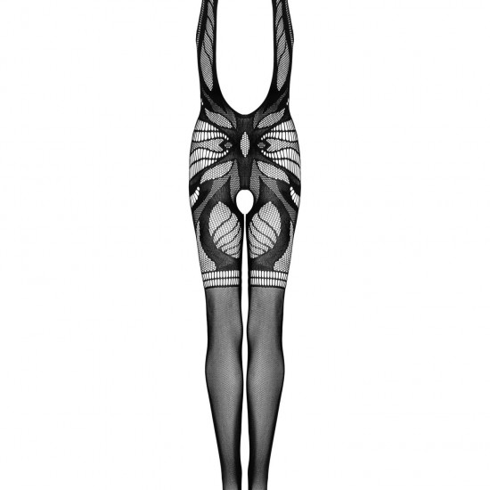 Сітчастий бодістокінг без рукавів Obsessive Bodystocking G331 S/M/L, black, з доступом Сітчастий бодістокінг без рукавів Obsessive Bodystocking G331 S/M/L, black, з доступом