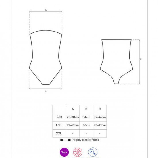 Еротичний костюм кролика Obsessive Bunny costume S/M, black, боді, чокер, гартери, панчохи, маска Еротичний костюм кролика Obsessive Bunny costume S/M, black, боді, чокер, гартери, панчохи, маска