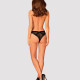 Мереживні трусики із заниженою талією Obsessive Estiqua panties XS/S, black Мереживні трусики із заниженою талією Obsessive Estiqua panties XS/S, black