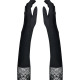 Високі рукавички з каменями та мереживом Obsessive Miamor gloves, black Високі рукавички з каменями та мереживом Obsessive Miamor gloves, black
