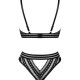 Комплект білизни Obsessive Natilya 2-pcs set XS/S, black, бюстгальтер, трусики Комплект білизни Obsessive Natilya 2-pcs set XS/S, black, бюстгальтер, трусики