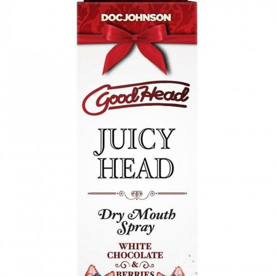 Зволожувальний спрей оральний Doc Johnson GoodHead - Juicy Head - White Chocolate and Berries 59мл Зволожувальний спрей оральний Doc Johnson GoodHead - Juicy Head - White Chocolate and Berries 59мл