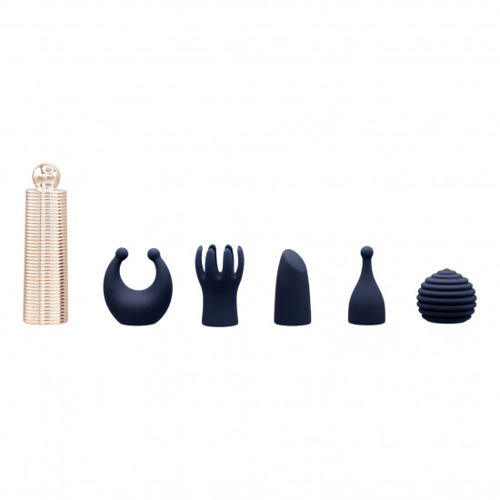 Вібромасажер Pillow Talk Secrets Desires 6-Piece Mini Massager Set - Navy Вібромасажер Pillow Talk Secrets Desires 6-Piece Mini Massager Set - Navy