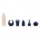 Вібромасажер Pillow Talk Secrets Desires 6-Piece Mini Massager Set - Navy Вібромасажер Pillow Talk Secrets Desires 6-Piece Mini Massager Set - Navy