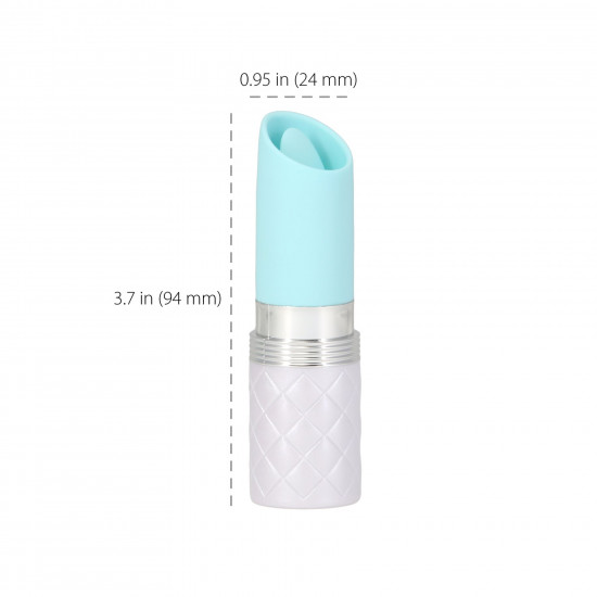Вібратор Pillow Talk Lusty Luxurious Flickering Massager - Teal Вібратор Pillow Talk Lusty Luxurious Flickering Massager - Teal