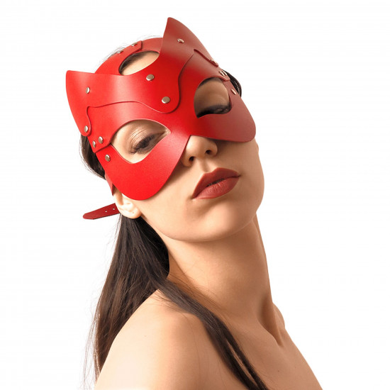Маска Кішечки Art of Sex - Cat Mask, Красный Маска Кішечки Art of Sex - Cat Mask, Красный
