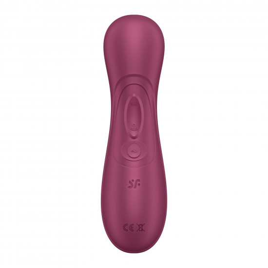 Вакуумний кліторальний стимулятор Satisfyer Pro 2 Generation 3 with Liquid Air Wine Red Вакуумний кліторальний стимулятор Satisfyer Pro 2 Generation 3 with Liquid Air Wine Red