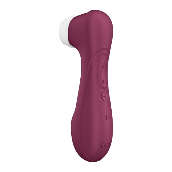 Вакуумний кліторальний стимулятор Satisfyer Pro 2 Generation 3 with Liquid Air Wine Red Вакуумний кліторальний стимулятор Satisfyer Pro 2 Generation 3 with Liquid Air Wine Red