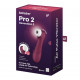 Вакуумний кліторальний стимулятор Satisfyer Pro 2 Generation 3 with Liquid Air Connect App Wіnе Red Вакуумний кліторальний стимулятор Satisfyer Pro 2 Generation 3 with Liquid Air Connect App Wіnе Red