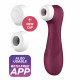 Вакуумний кліторальний стимулятор Satisfyer Pro 2 Generation 3 with Liquid Air Connect App Wіnе Red Вакуумний кліторальний стимулятор Satisfyer Pro 2 Generation 3 with Liquid Air Connect App Wіnе Red