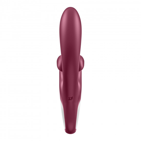 Вібратор-кролик Satisfyer Touch Me Red, подвійний відросток, 3 потужні мотори Вібратор-кролик Satisfyer Touch Me Red, подвійний відросток, 3 потужні мотори