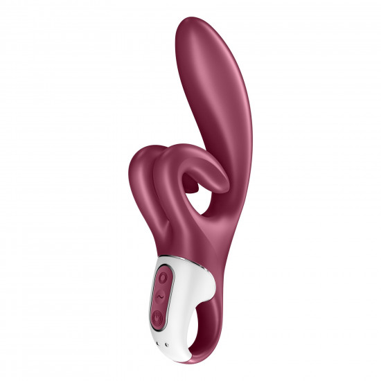 Вібратор-кролик Satisfyer Touch Me Red, подвійний відросток, 3 потужні мотори Вібратор-кролик Satisfyer Touch Me Red, подвійний відросток, 3 потужні мотори