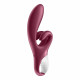 Вібратор-кролик Satisfyer Touch Me Red, подвійний відросток, 3 потужні мотори Вібратор-кролик Satisfyer Touch Me Red, подвійний відросток, 3 потужні мотори