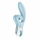 Вібратор-кролик Satisfyer Touch Me Blue, подвійний відросток, 3 потужні мотори Вібратор-кролик Satisfyer Touch Me Blue, подвійний відросток, 3 потужні мотори