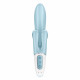 Вібратор-кролик Satisfyer Touch Me Blue, подвійний відросток, 3 потужні мотори Вібратор-кролик Satisfyer Touch Me Blue, подвійний відросток, 3 потужні мотори