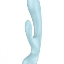 Вібратор-кролик Satisfyer Triple Oh Blue