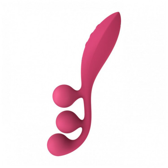 Універсальний вібратор Satisfyer Tri Ball 1, 3 мотори, гнеться Універсальний вібратор Satisfyer Tri Ball 1, 3 мотори, гнеться