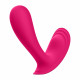 Смарт-вібратор у трусики Satisfyer Top Secret Pink вагінально-кліторальний, 2 мотори Смарт-вібратор у трусики Satisfyer Top Secret Pink вагінально-кліторальний, 2 мотори