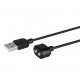 Зарядка (запасний кабель) для іграшок Satisfyer USB charging cable Black Зарядка (запасний кабель) для іграшок Satisfyer USB charging cable Black