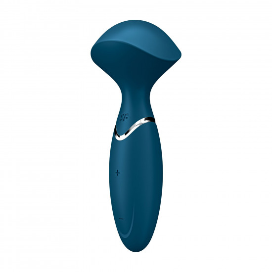 Вібромасажер Satisfyer Mini Wand-er Blue Вібромасажер Satisfyer Mini Wand-er Blue