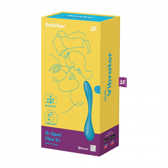 Універсальний вібратор Satisfyer G-Spot Flex 5+ Petrol Універсальний вібратор Satisfyer G-Spot Flex 5+ Petrol