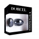 Металева анальна пробка з кристалом Dorcel Diamond Plug Black S Металева анальна пробка з кристалом Dorcel Diamond Plug Black S