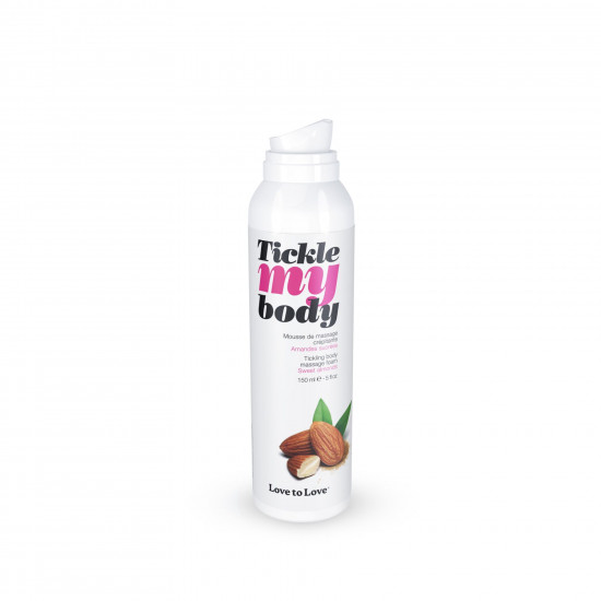 Масажна піна Love To Love Tickle my body Sweet almonds (150 мл), зволожувальна Масажна піна Love To Love Tickle my body Sweet almonds (150 мл), зволожувальна